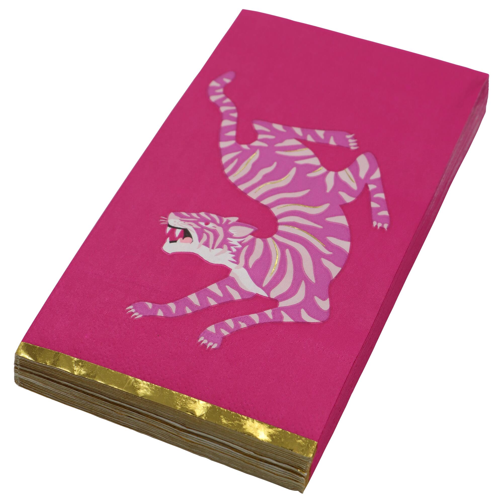 Pink Jungle Tiger Paper Guest Napkins, 20ct. by Celebrate It™